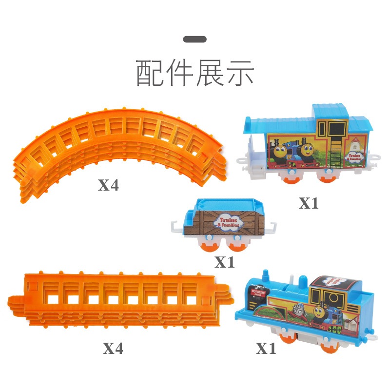 Đồ chơi mô hình tàu hỏa Thomas lượn vòng vui nhộn cho bé - Ảnh 3