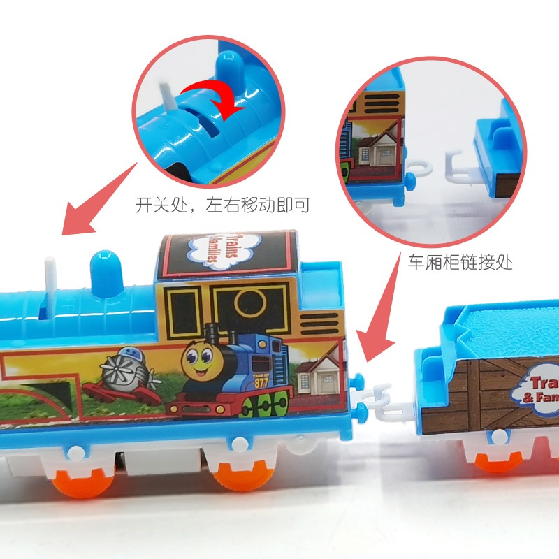 Đồ chơi mô hình tàu hỏa Thomas lượn vòng vui nhộn cho bé - Ảnh 4