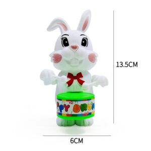Đồ chơi chú thỏ đánh trống lên dây cót dễ thương cho bé.