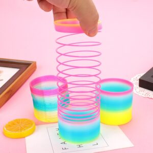 Đồ Chơi Lò Xo Cầu Vồng Ma Thuật đủ kích cỡ, size trung, size to