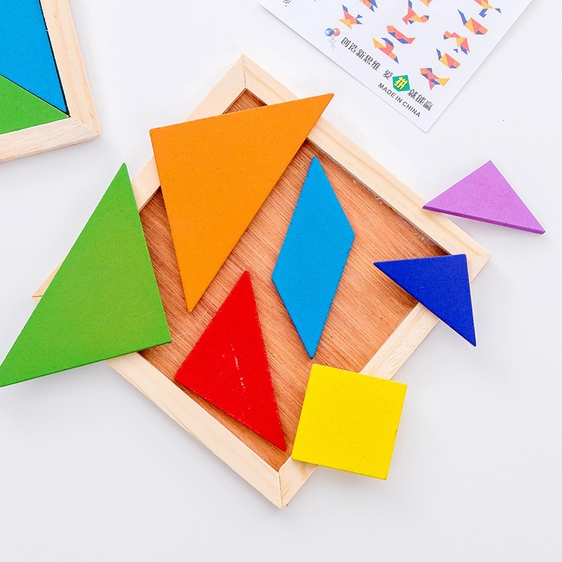Bảng ghép gỗ, Bảng ghép hình gạch Tetris size đại, ghép gạch thông minh đồ chơi phát triển trí tuệ cho bé, Đồ Chơi Ghép - Ảnh 6