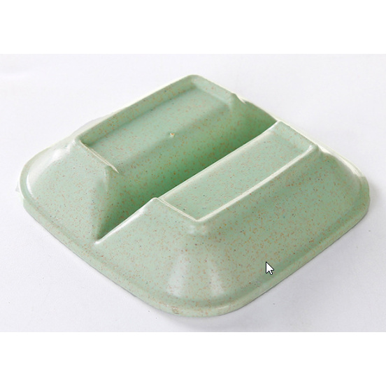 Đĩa Đựng Gia Vị 2 Ngăn Làm Bằng Lúa Mạch Cao Cấp - Ảnh 8