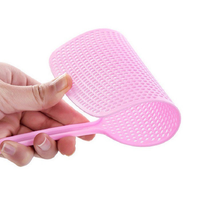 Vỉ Đập Ruồi Muỗi Bằng Nhựa Dẻo Siêu Mềm Và Bền( Giao Màu Ngẫu Nhiên Nha) - Ảnh 2