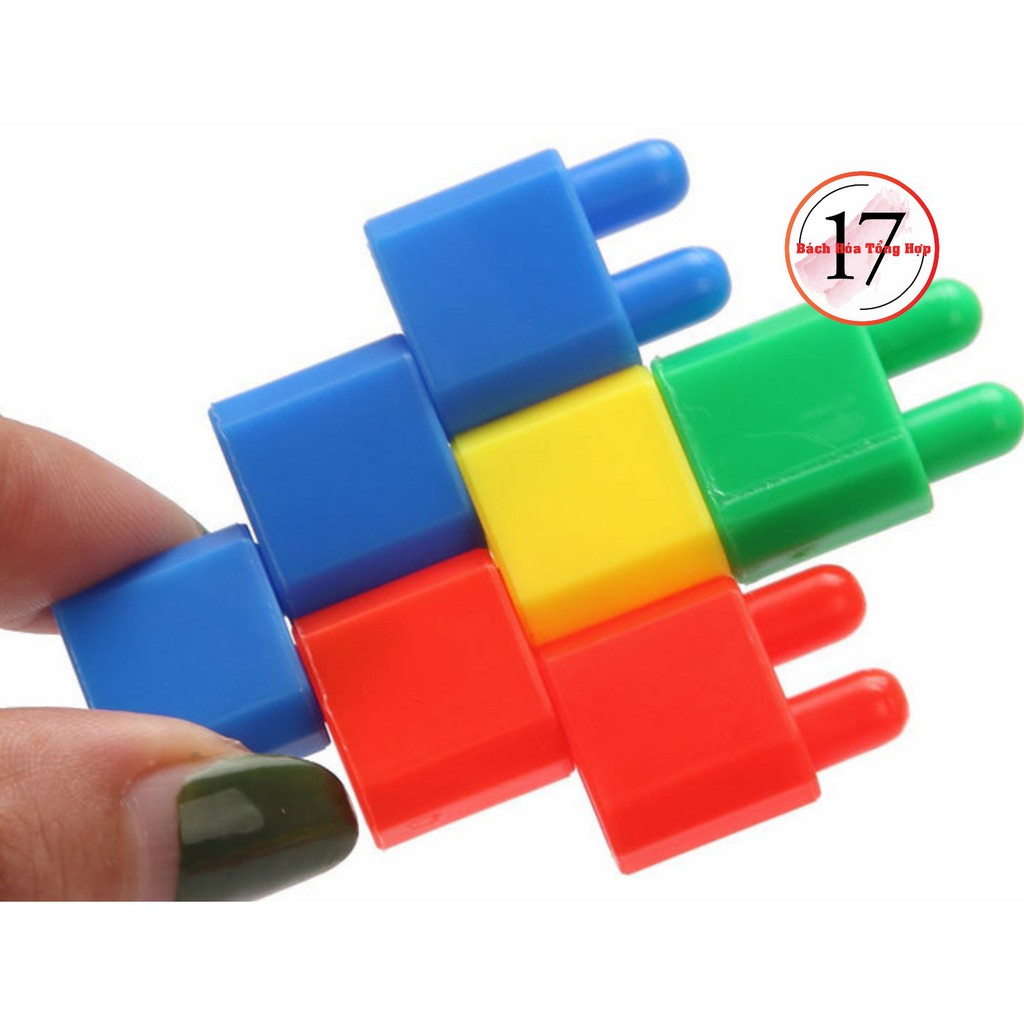 Đồ chơi lắp ráp túi khoảng 500 chi tiết cho bé tăng khả năng thông minh, sáng tạo cho trẻ em - Ảnh 2