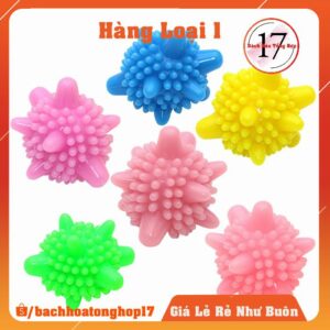 5 Quả Bóng giặt là thẳng quần áo, làm sạch vết bẩn, bóng giặt cầu gai sinh học an toàn cho da