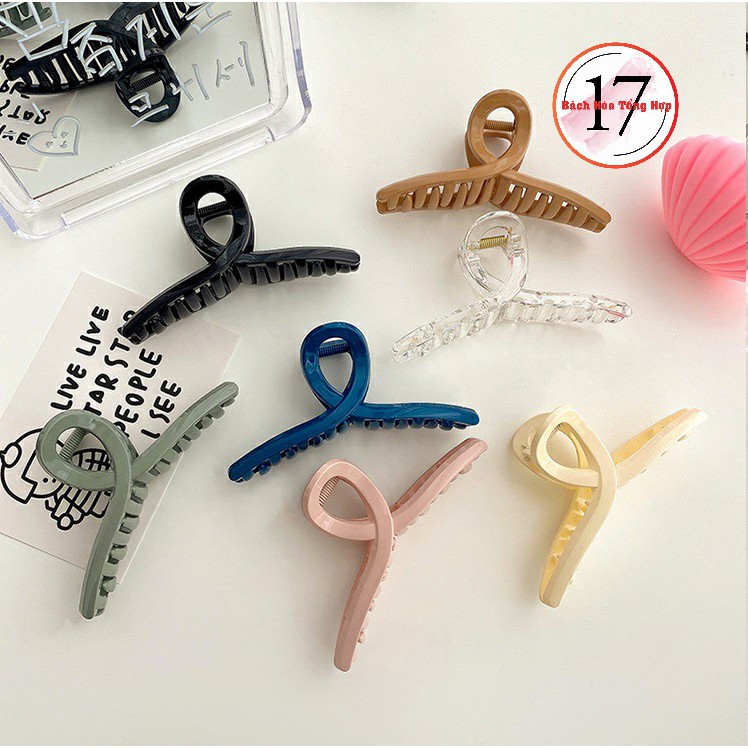 Kẹp tóc nữ cỡ lớn hình cá mập, đơn giản mà đẹp và dịu dàng - Image 3