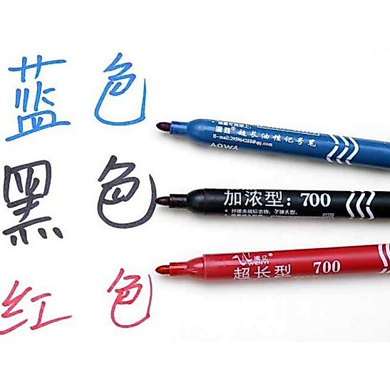 Bút Dạ Dùng Để Đánh Dấu Một Đầu Không Thể Xóa Sạch - Ảnh 2