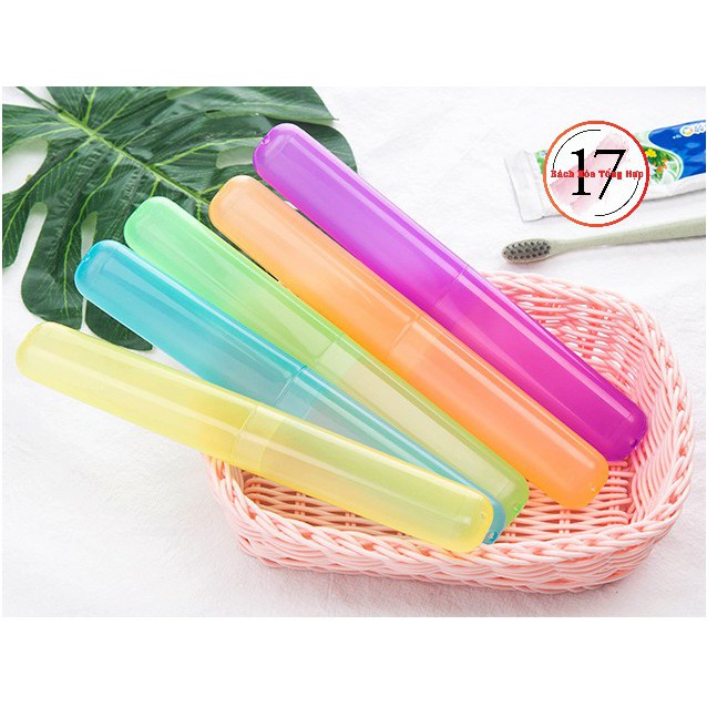 Hộp đựng bàn chải đánh răng khi đi du lịch đảm bảo sức khỏe (ngẫu nhiên màu) - Ảnh 3