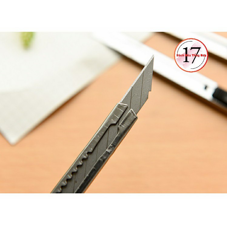 Combo Dao rọc giấy inox Mini (dao dọc giấy nhỏ gọn) tiện ích - Ảnh 5