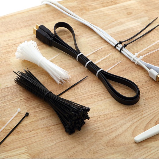 100 Dây Thít Nhựa Đủ Size, Đủ Màu Đen Và Trắng 10cm, 15cm, 20cm