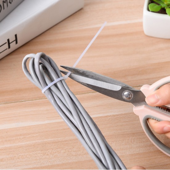 100 Dây Thít Nhựa Đủ Size, Đủ Màu Đen Và Trắng 10cm, 15cm, 20cm - Ảnh 4