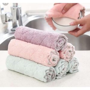Khăn Lau Bếp Đa Năng 2 Mặt, Khăn Lau Bát Lau Đĩa, Lau Tay, Lau Bàn Ghế