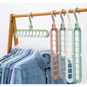 Móc Treo Quần Áo Đa Năng 9 Lỗ Có Thể Gấp Gọn Rất Tiện Lợi