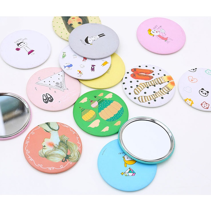 Gương Mini Bỏ Túi, Gương Trang Điểm Nhanh - Ảnh 2